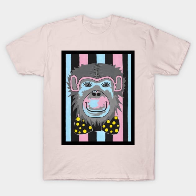 Chimp Off The Old Block T-Shirt by SartorisArt1